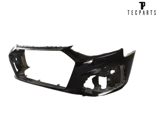 Original Audi A4 B9 S-Line Stoßstange Vorne Schwarz 8W0807437 - Bild 2
