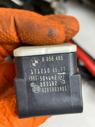 BMW E93 Cabrio Airbag Aufprall Sensor Crashsensor Beschleunigungssensor 6956485 - Bild 3