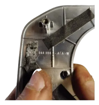 Original Blende Chrom CH22-044H98-AAW Land Rover CH22-044H98-AAW - Bild 2