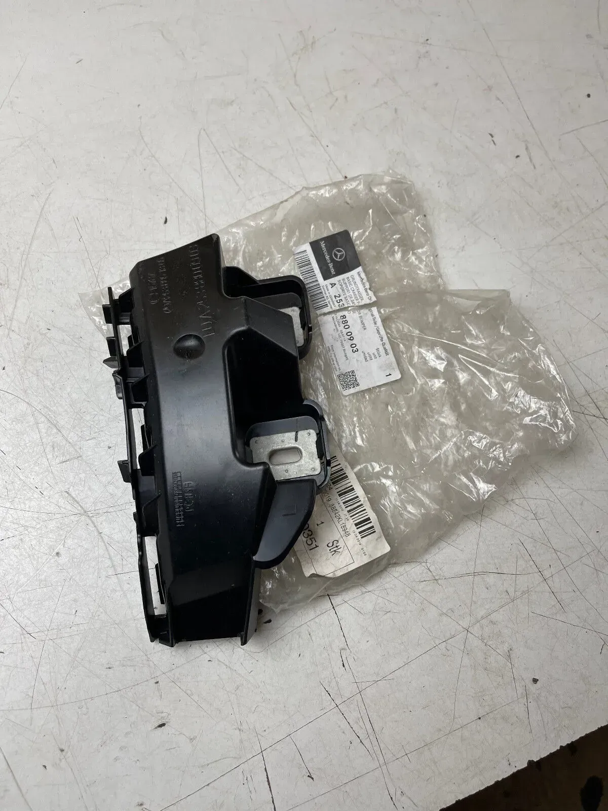 Mercedes GLC X253 Stoßstange Halter hinten links A2538800903 Neu Original - Bild 1