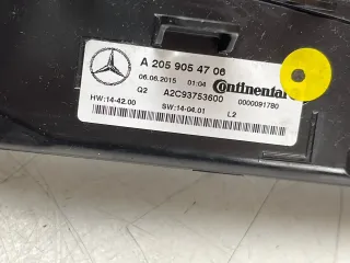 Mercedes W205 C Klasse Klimabedienteil Klima Schalter A2059054706 - Bild 5