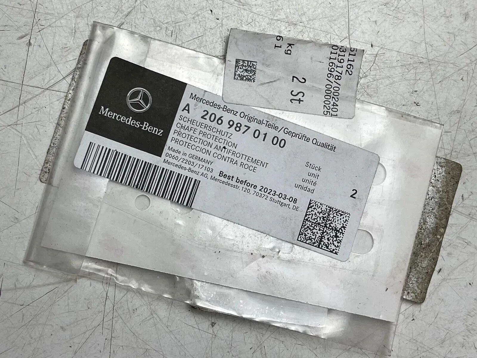 MERCEDES SCHÜERSCHUTZ A2069870100 Neu Original - Bild 1