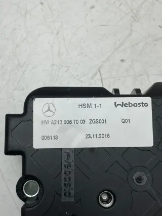 Mercedes W213 E-Kl. Panorama Schiebedach Motor Getriebemotor Rollo A2139067003 - Bild 2