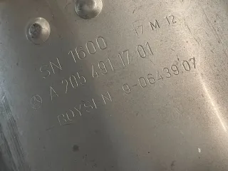 Mercedes W205 Endschalldämpfer Auspuff Endtopf A2054911701 - Bild 7