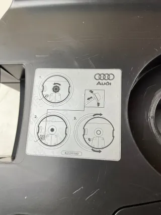 Audi Q7 4L Box Lautsprecher 4L0035382B hinten Kofferraum Bose Gehäuse - Bild 3