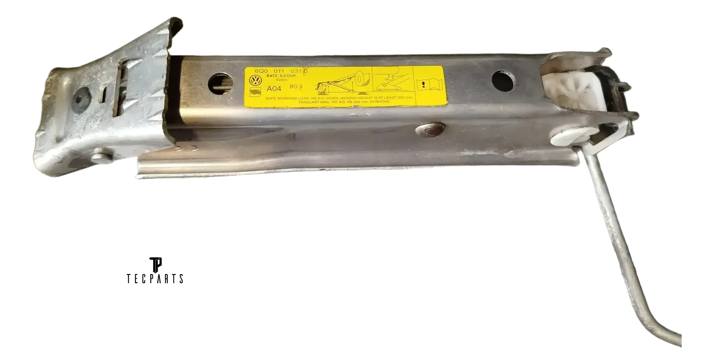Wagenheber 6Q0011031D VW Polo 1.4 9 N - Bild 1