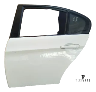 Original BMW E90 Türe Hinten Links weiß - Bild 1