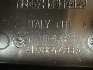 Ladekante Kofferraum Audi Q7 4L CHROM Verkleidung Abdeckung hinten 4L0864483A - Bild 2