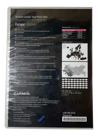 Mercedes-Benz Garmin Map Pilot 2015 Navigation Navi Europa Karte A2059065502 - Bild 2