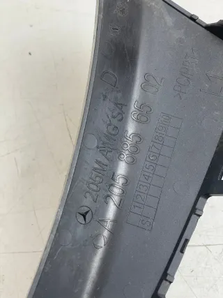 Mercedes W205 AMG Mopf Blende Abdeckung Stoßstange vorne links A2058856502 - Bild 4