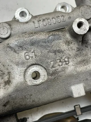 Mercedes Benz W164 ML Ansaugkrümmer mit AGR Kühler A6421401875 - Bild 6