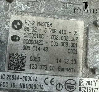 BMW 5 F10 F11 2012 Radarsensor Totwinkel Spurwechsel 6795773 12037310 - Bild 2