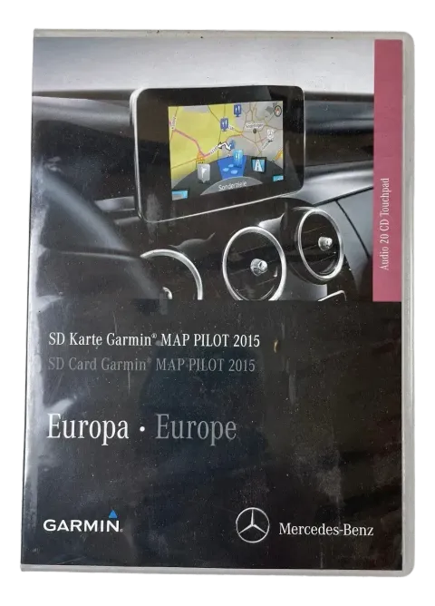 Background image for Mercedes-Benz Garmin Map Pilot 2015 Navigation Navi Europa Karte A2059065502