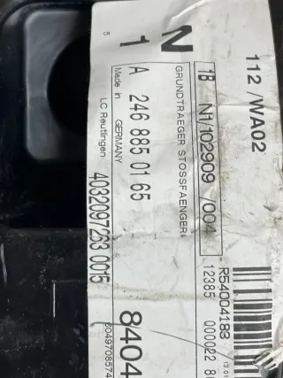 Mercedes W246 Stoßstangenhalter hinten links Stoßstange A2468850165 Neu Original - Bild 5