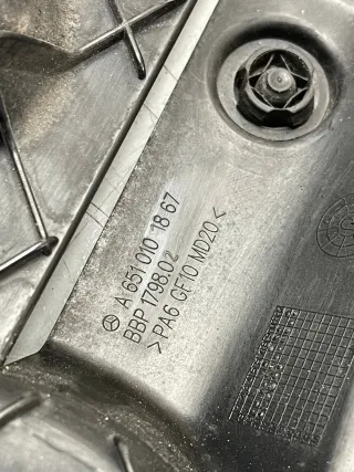Mercedes Benz W204 W212 C-Klasse E-Klasse Motorabdeckung Abdeckung A6510101867 - Bild 3