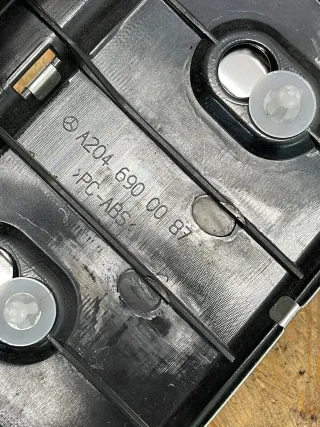 Mercedes C-Klasse W204 Kombi Ladekantenschutz Abdeckung Blende Chrom A2046900087 - Bild 4