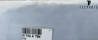 Audi Zeichen Ringe Heckklappe schwarz glänzend Original A4 A6 8W9853742A - Bild 2