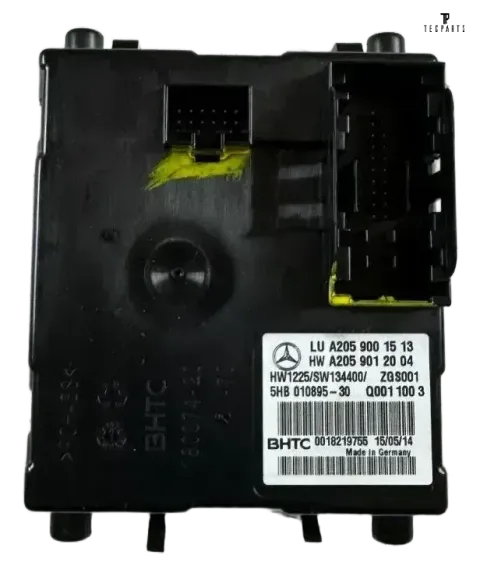 Background image for Mercedes Benz C Klasse W205 Luft Klimaanlage Kontrolle Modul Einheit A2059001513