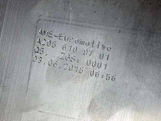 Mercedes W205 Batteriebox Alubox Alugehäuse Batterie A2056109801 A2056109701 - Bild 8