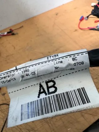 JAGUAR XF X250 Positive Batterie Verkabelung Kabel CX23-14516-AB - Bild 3