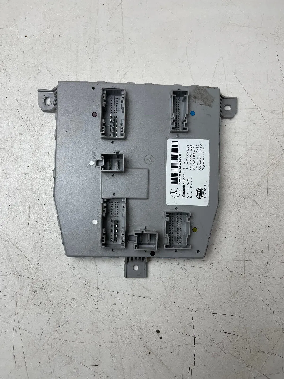 Mercedes W205 C Klasse SAM Steuergerät Sicherungskasten hinten A2059006921 - Bild 1
