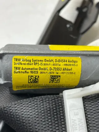 Mercedes Benz W204 Gurt vorne rechts Gurtstraffer Sicherheitsgurt A2048600988 - Bild 5
