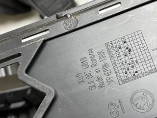 SKODA Yeti (5L)  Lüftungsgitter für Stoßfänger Gitter Stoßstange 5L0807681B - Bild 4