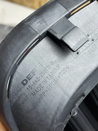 DEPO Equipart Lüftungsgitter Stoßfänger Rechts 3850596 / 154422501R-B für Opel - Bild 4