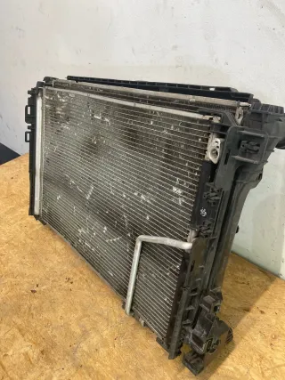 Mercedes Kühlerpaket Lüfter Kondensator Wasserkühler A2045000554 / A2049066802 - Bild 5