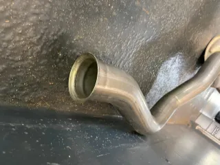 Mercedes W205 Endschalldämpfer Auspuff Endtopf A2054911701 - Bild 3