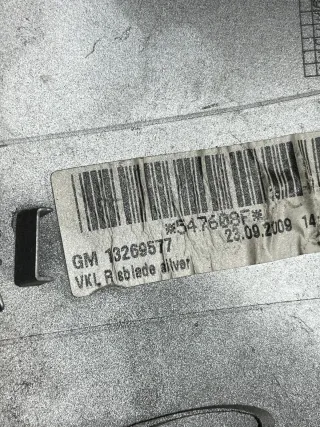 GM / OPEL Insignia Spiegelkappe Abdeckung Vorne Rechts 13269577 - Bild 9