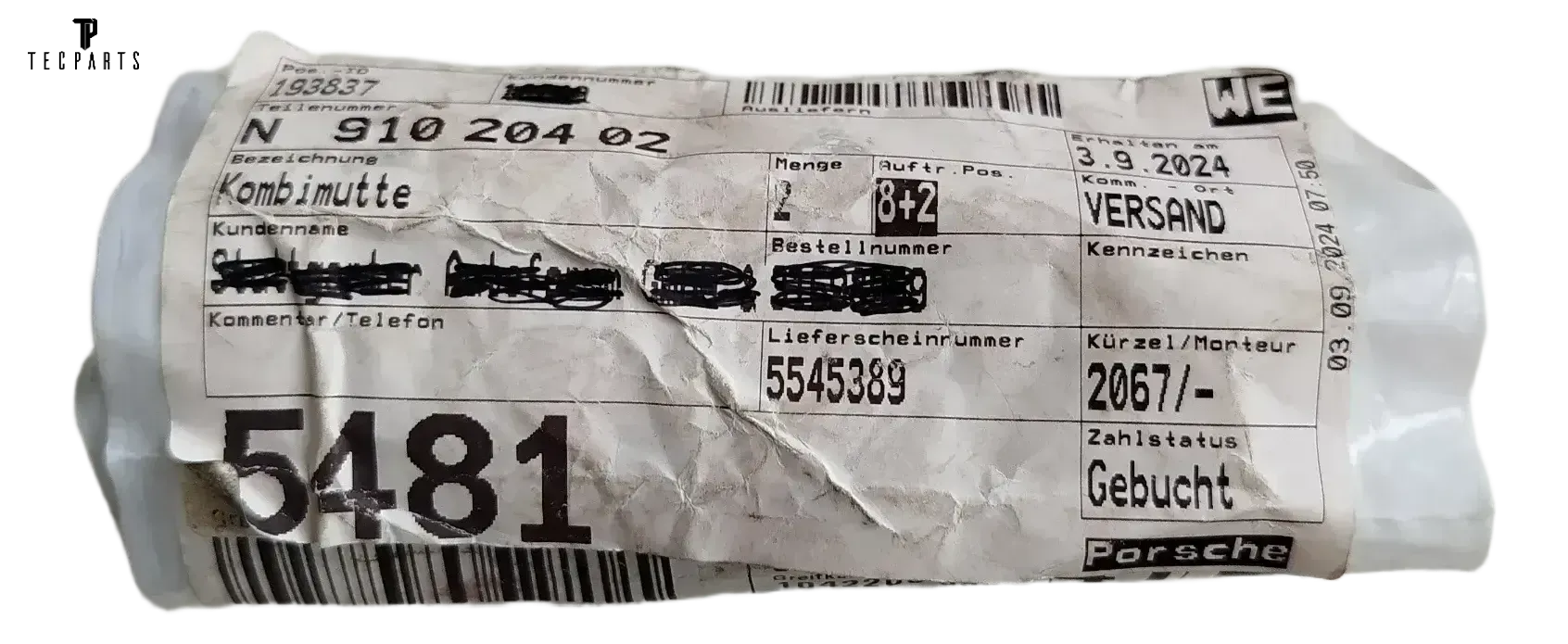 NEU Original Originalverpackte Porsche Mutter N91020402 N91020402 - Bild 1