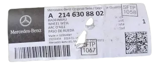 Original Mercedes Benz W214 Radhausblech / Radeinbau 2146308802 2146308802 - Bild 2