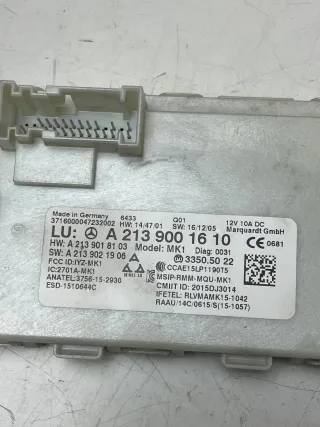 Mercedes W213 Keyless Steuergeräte schlüsselloses Zugangskontrollmod A2139001610 - Bild 3