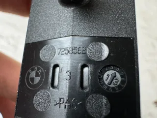 7258562 BMW Plastik Zierleiste Abdeckung Halterung OEM OE - Bild 2