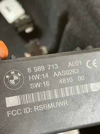 BMW E88 E89 E93 Cabrio DWA-Alarmanlage Modul 6989713 - Bild 2
