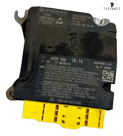Background image for Mercedes C-Klasse W205 Airbag Steuergerät Module SRS A2059001814