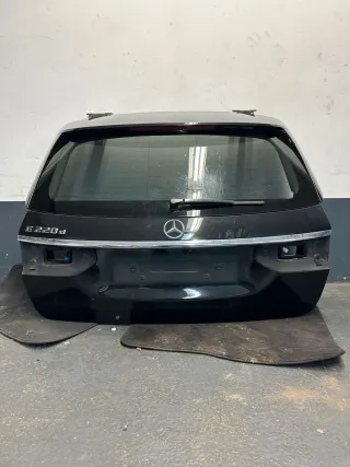 Mercedes S213 Obsidianschwarz 197 Heckklappe komplett - Bild 1