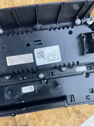 2014 BMW 5 Serie F10 Radio Ein / C Heizung Bedienfeld Schalter 9353592 - Bild 2