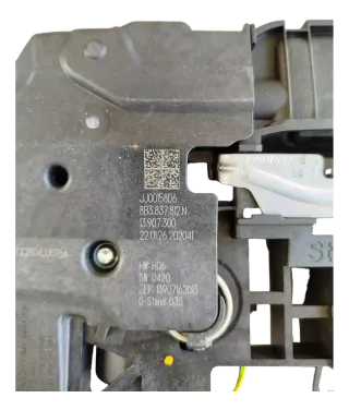 Original AUDI VW TÜRGRIFF RAHMEN 8B3837812N 8B3837812N - Bild 3