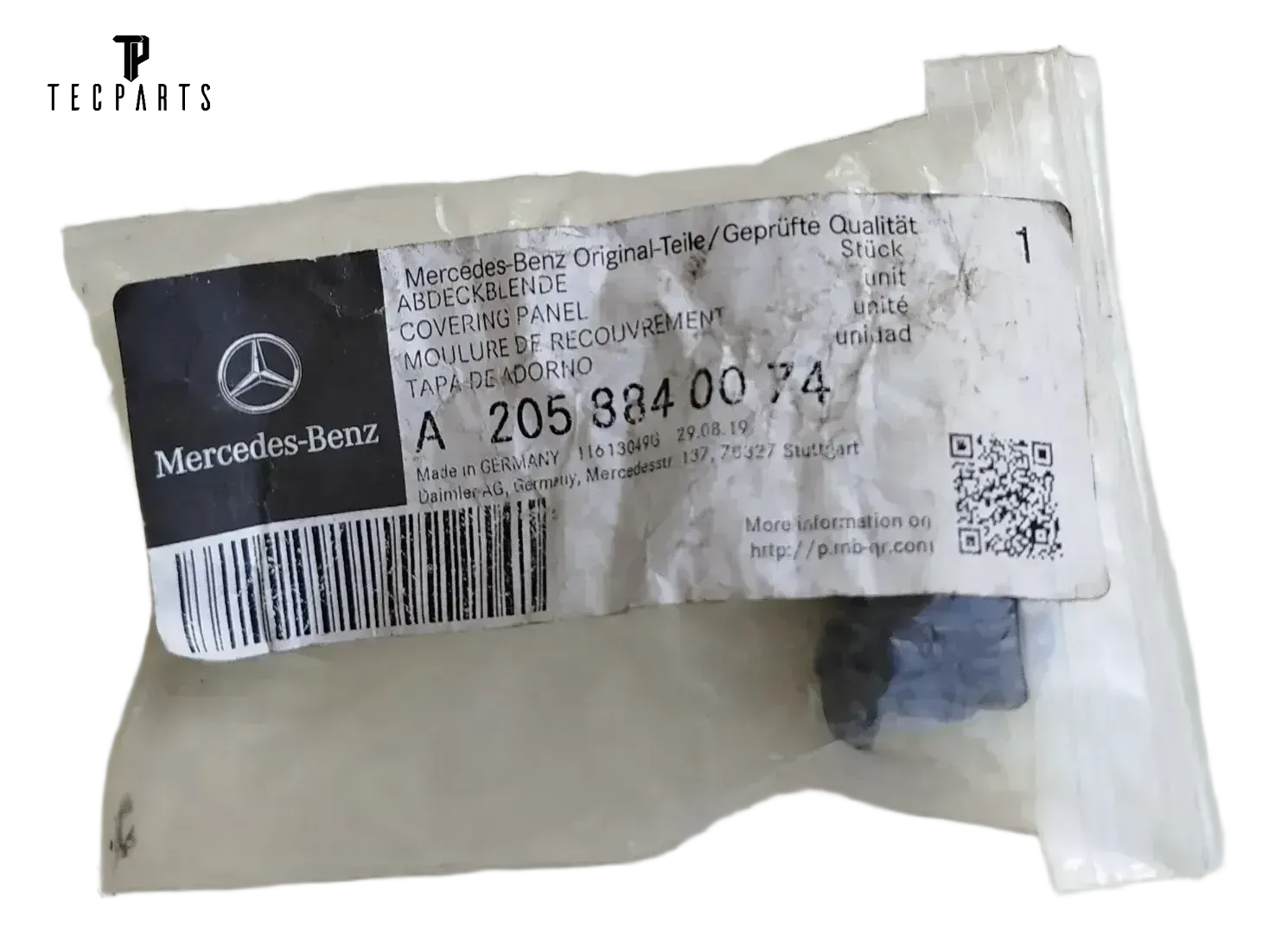 Original MERCEDES BBDC A205 C190 C205 C238 Abdeckblende 2058840074 - Bild 1