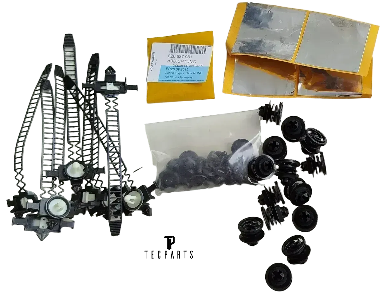 Original 8Z0898955 Befestigungsteile- und Dichtungssatz für VW 8Z0898955 - Bild 1