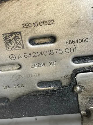 Mercedes Benz W164 ML Ansaugkrümmer mit AGR Kühler A6421401875 - Bild 5