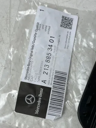 Mercedes W213 Heckstoßstange Abschlepphacken Öse Abdeckung A2138853401 Neu Origi - Bild 4