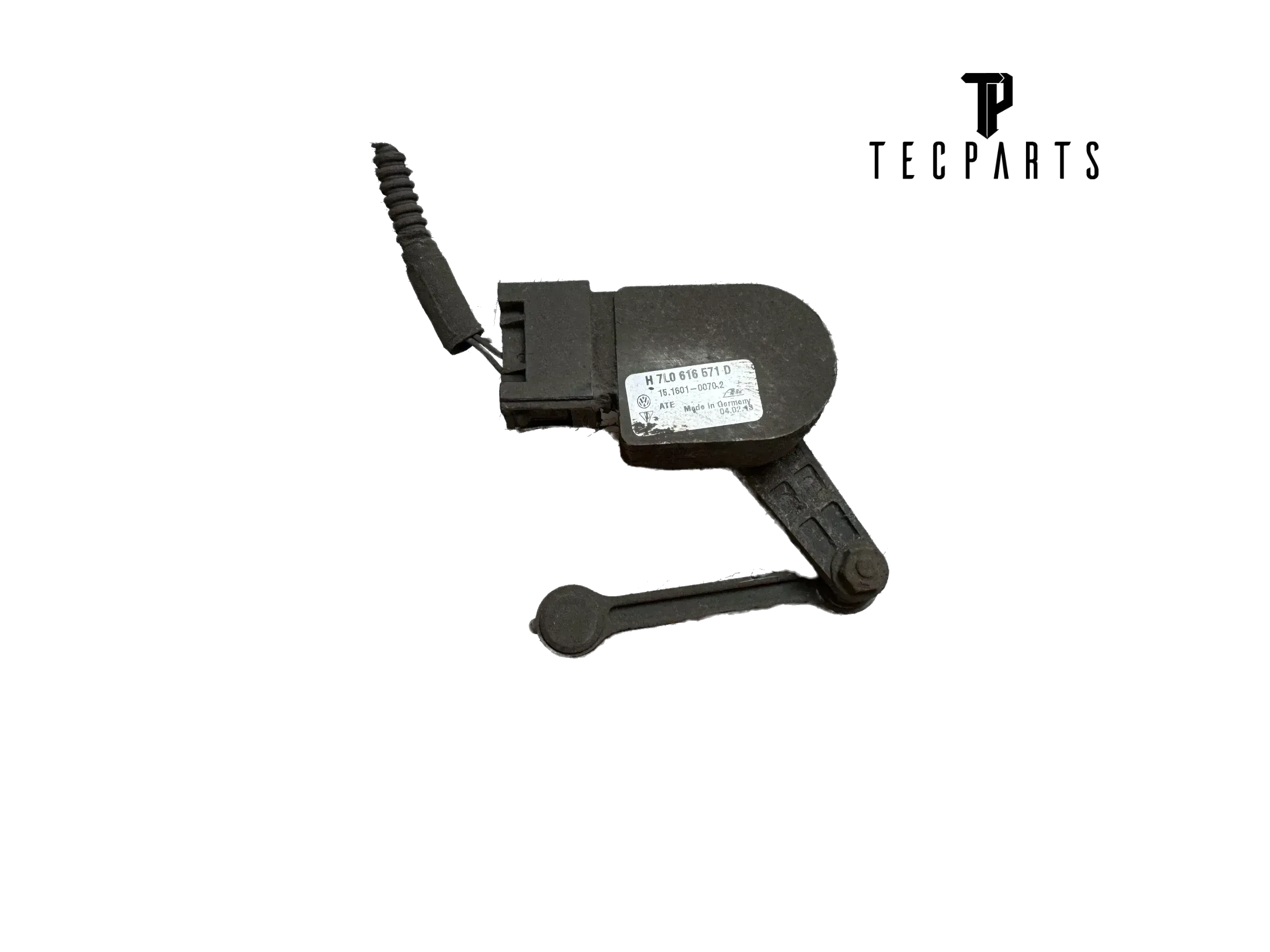 VW Touareg AUDI Q7 4L Sensor Niveauregulierung vorderachse 7L0616571D 4E0907503C - Bild 1