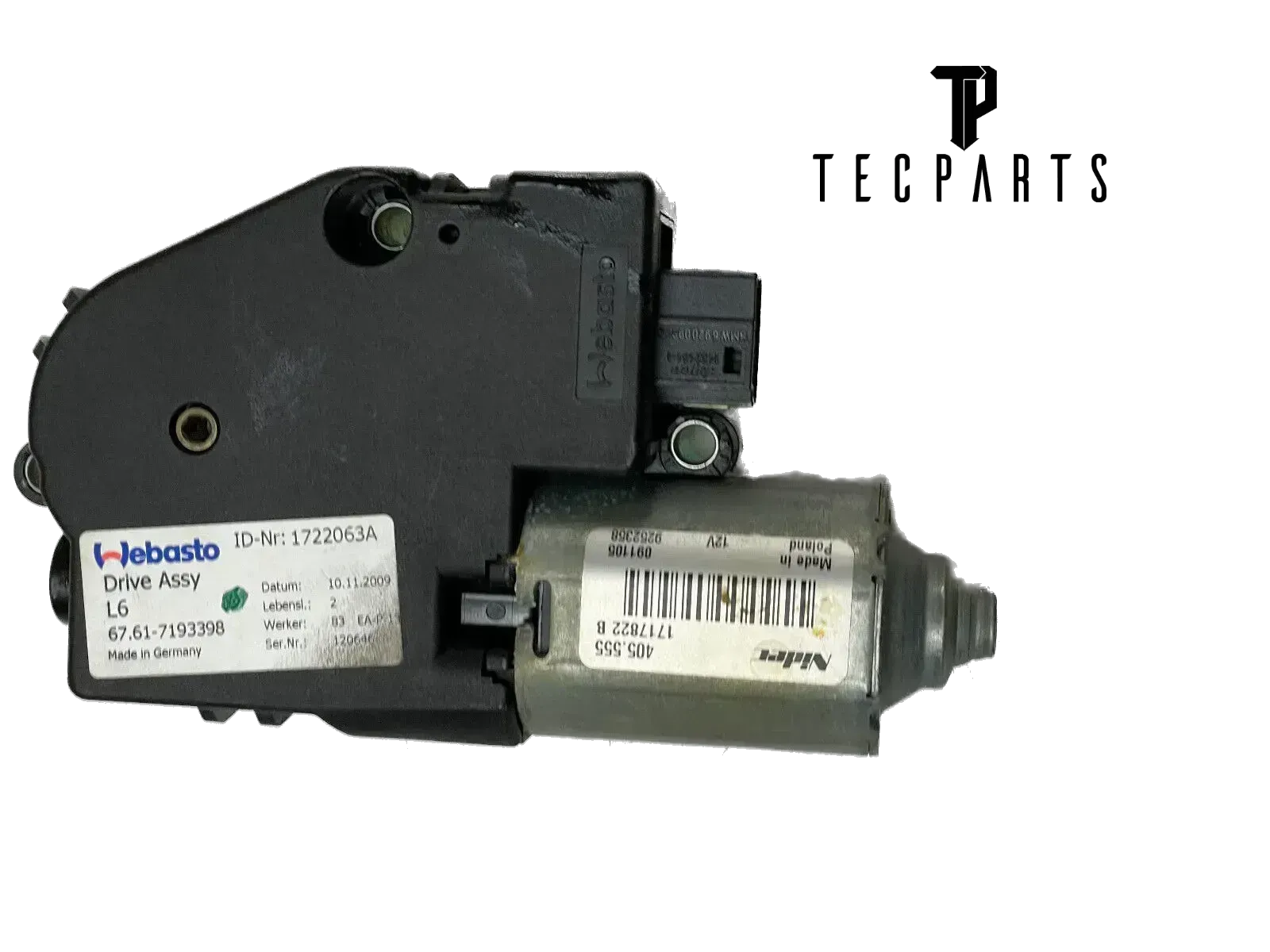 BMW 1er E81 E87 3er E90 E91 Panorama Schiebedach Motor 7193398 - Bild 1