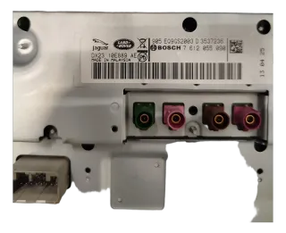 JAGUAR XF X250 Navigationsanzeige 7612055090 EQ9GS2003 DX23-10E889-AE 13626062 - Bild 2