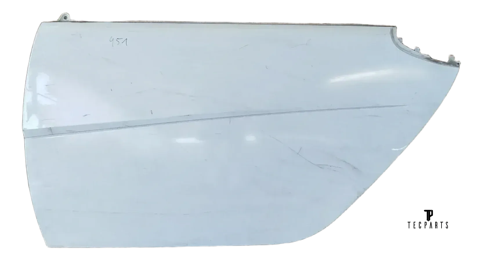 Original Smart 451 Türpanel Vorne Links Weiß - Bild 1