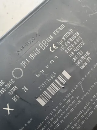 Steuergerät Modul für Zentralverriegelung Pumpe Jaguar XF X250 DPLA-19H440-BB - Bild 3