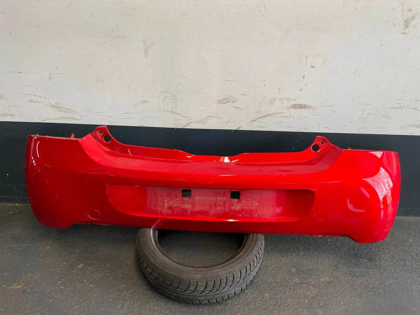Smart 453 ForFour Stoßstange Hinten Rot 4538800040 - Bild 1